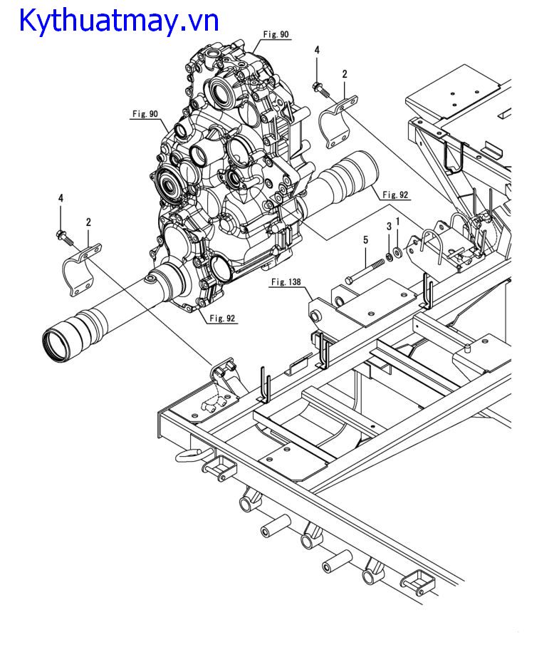 Giá đỡ hộp số